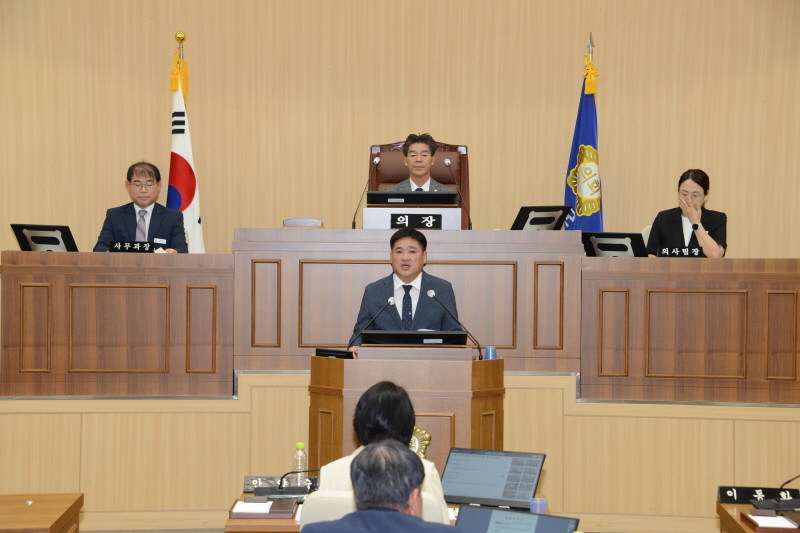 장삼규 군의원 열정적 의정으로 주민 공감 UP