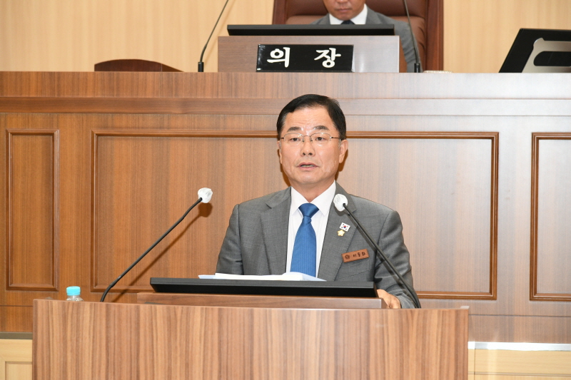 제280회 예천군의회 이동화 군의원 군정질문