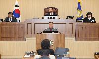 강경탁 의원 대학생 등록금 지원 '5분 자유 발언'