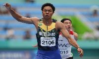 예천군청 육상부 나마디 조엘진 100m 금빛 질주