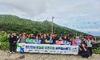 농협군지부&예천농협 폭우·우박 피해농가 복구지원